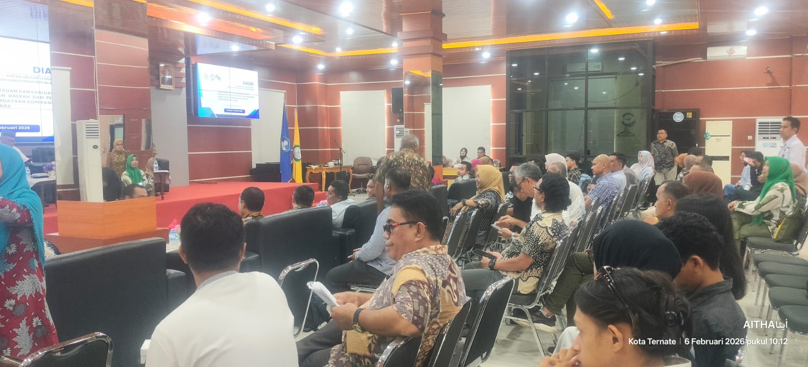Dialog universitas khirun bersama dinas koperasi